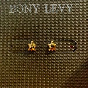 Bony Levy 14K Yellow Gold 🐢 Stud Earrings